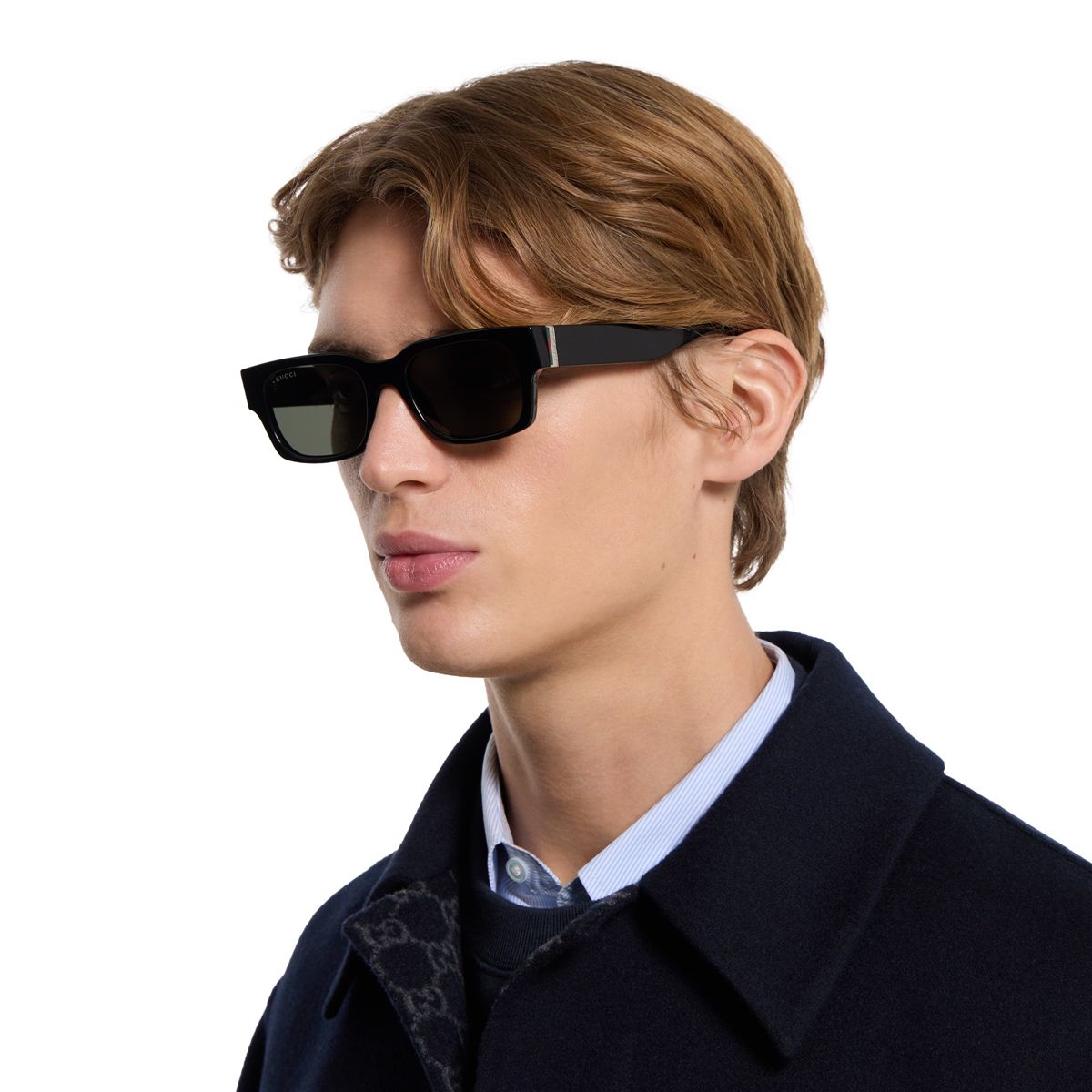 Rectangular frame sunglasses-GUCCI-Verso
