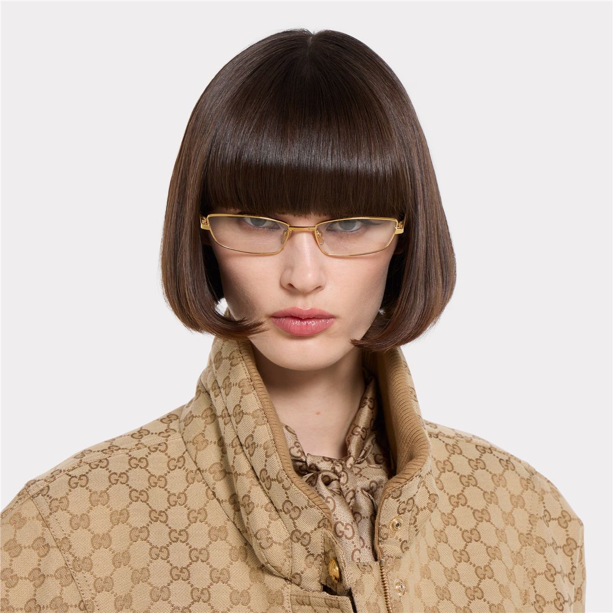 Rectangular optical frame-GUCCI-Verso