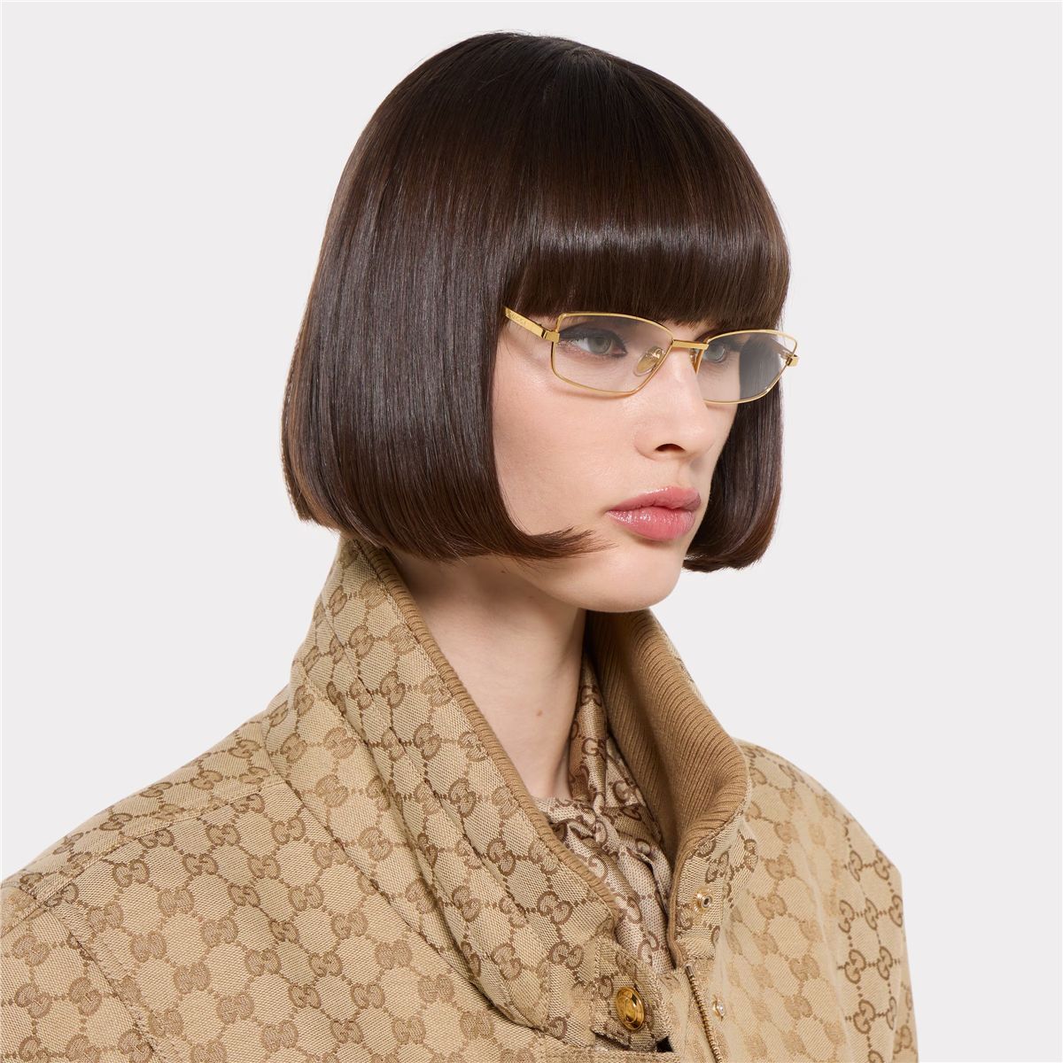 Rectangular optical frame-GUCCI-Verso
