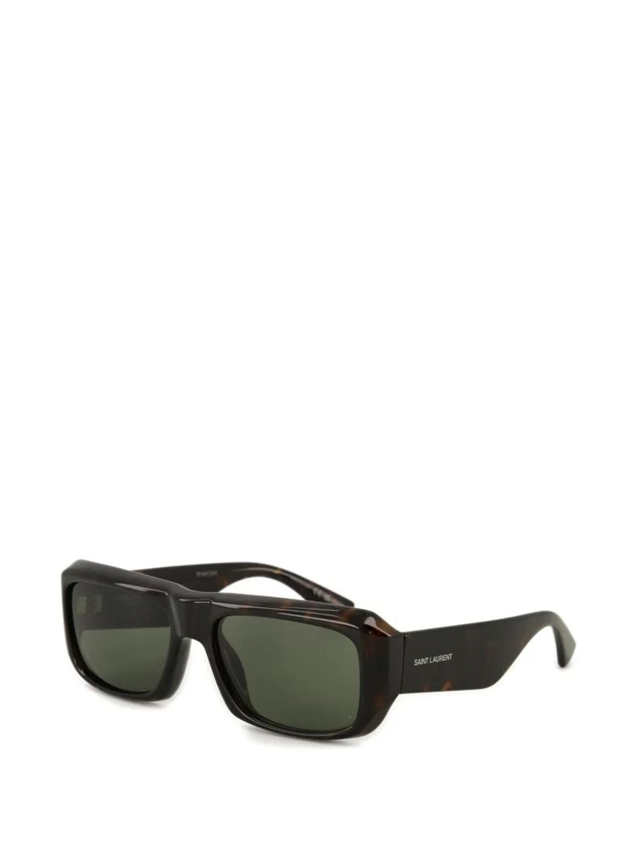 Rectangunlar-frame sunglasses-SAINT LAURENT-Verso