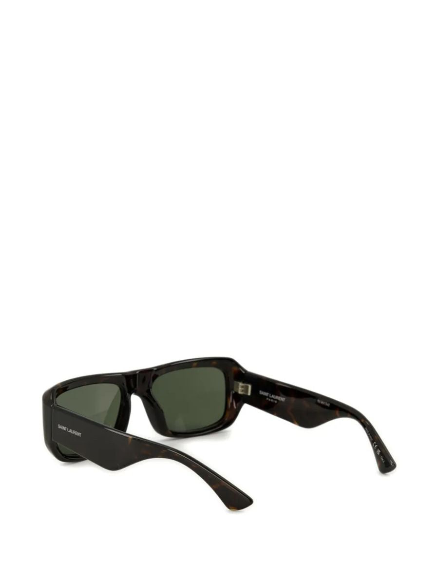 Rectangunlar-frame sunglasses-SAINT LAURENT-Verso