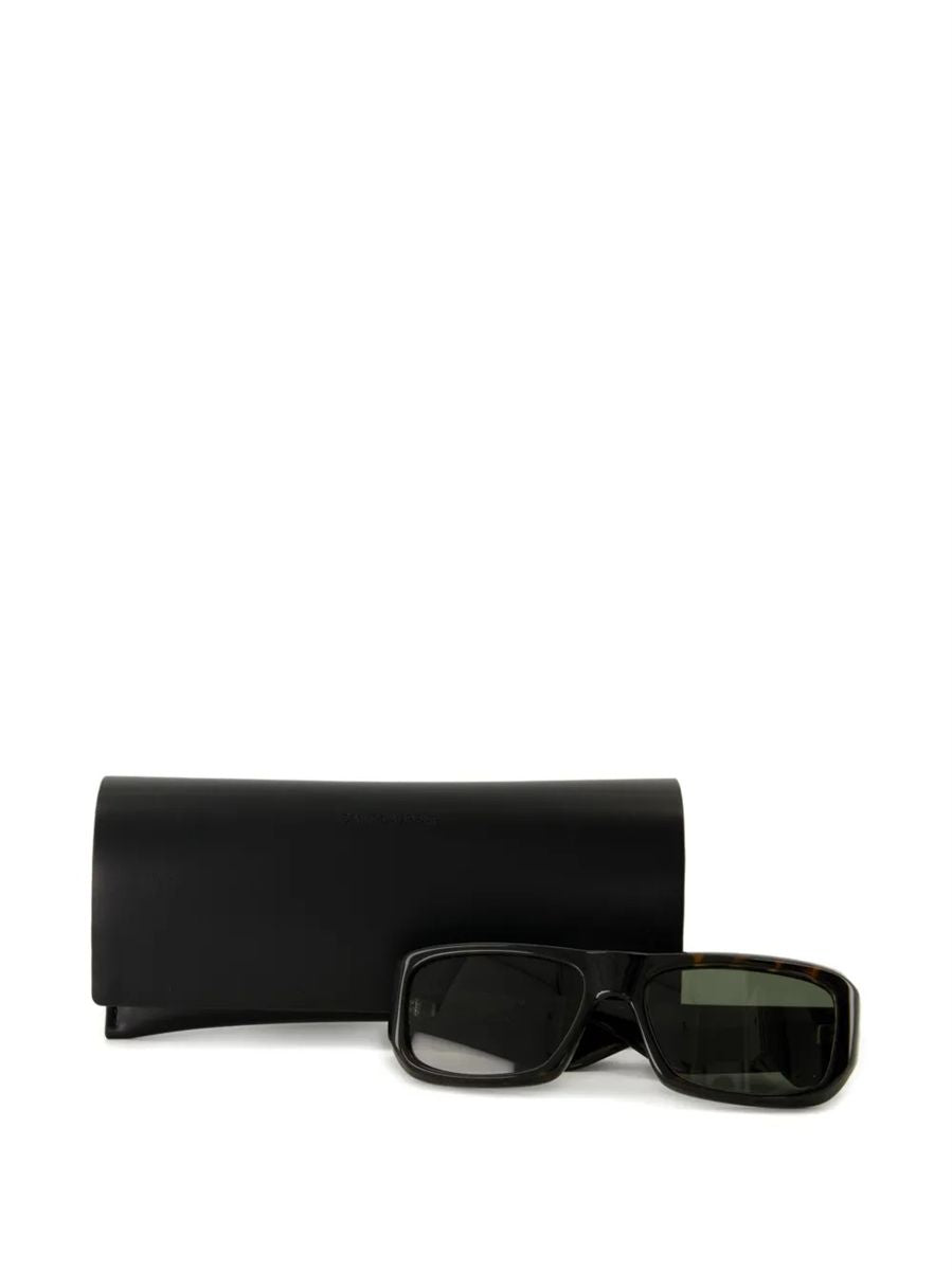 Rectangunlar-frame sunglasses-SAINT LAURENT-Verso