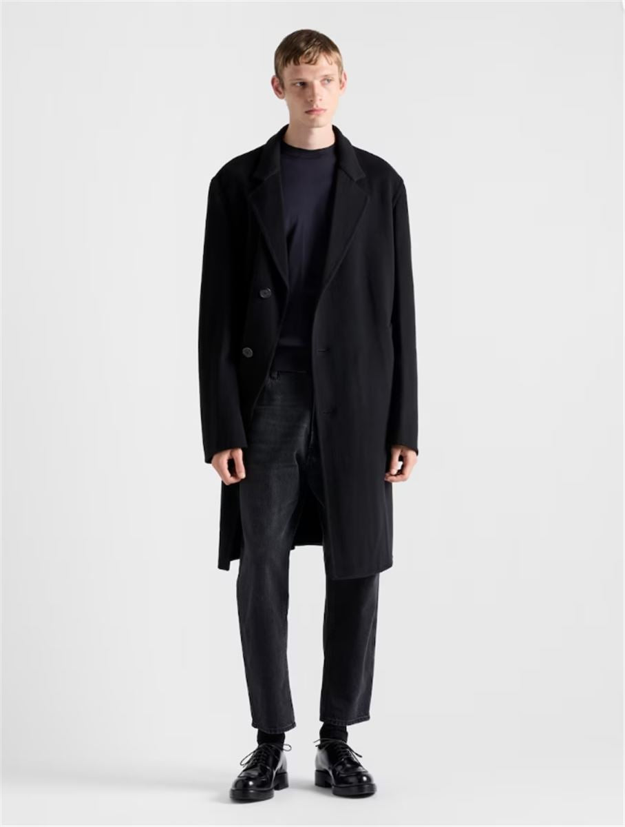 RECYCLED-SILK SWEATER - PRADA - Verso