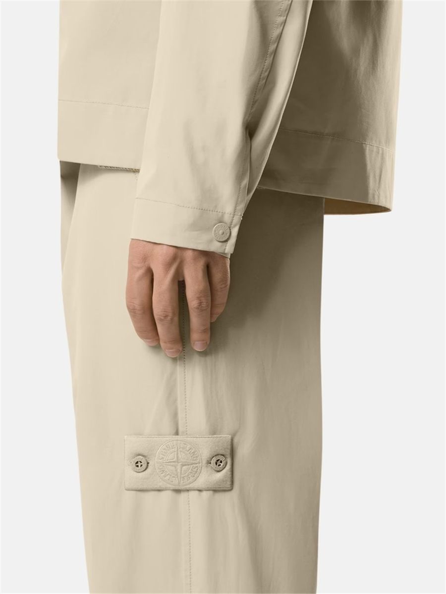 Regular-fit chino trousers-STONE ISLAND-Verso