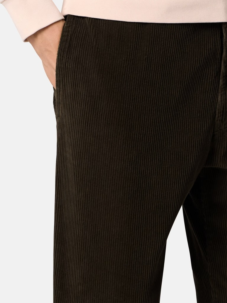 Regular-fit chino trousers with contrast pocket-STONE ISLAND-Verso