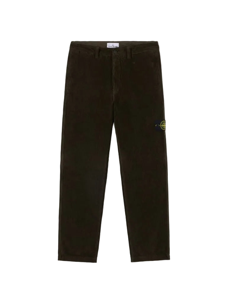 Regular-fit chino trousers with contrast pocket-STONE ISLAND-311498-29-Verso