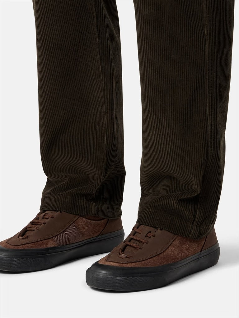 Regular-fit chino trousers with contrast pocket-STONE ISLAND-Verso