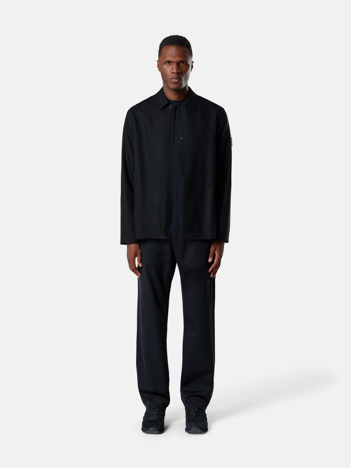 Regular-fit chino trousers with pockets-STONE ISLAND-Verso