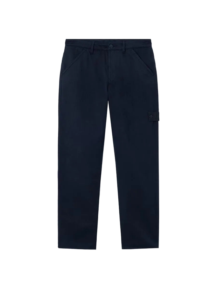 Regular-fit chino trousers with pockets-STONE ISLAND-311352-30-Verso