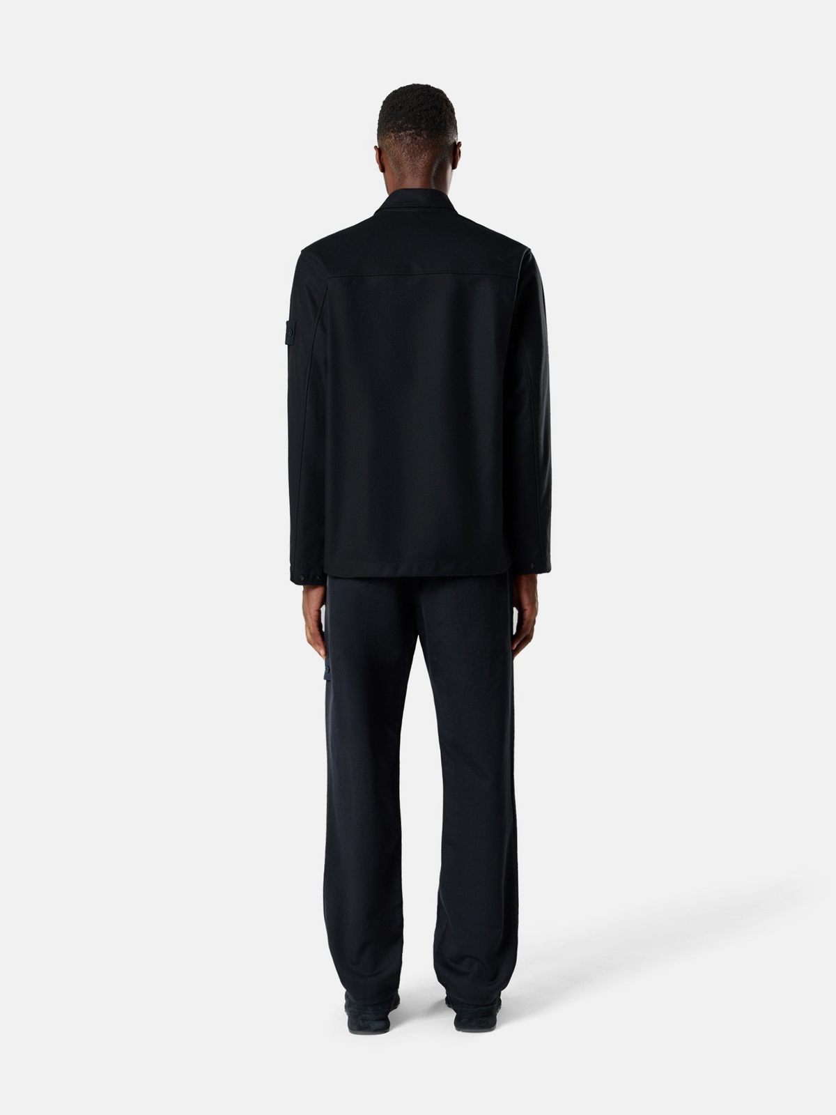Regular-fit chino trousers with pockets-STONE ISLAND-Verso