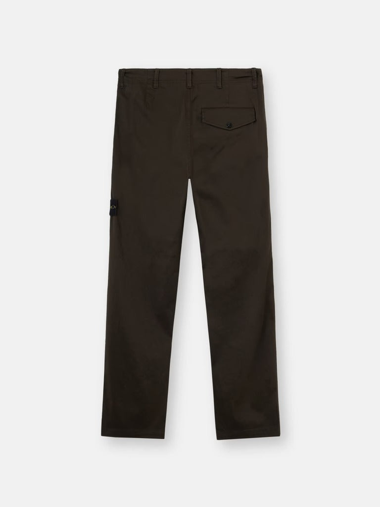 Regular-fit chino trousers with snap-flap pocket-STONE ISLAND-Verso