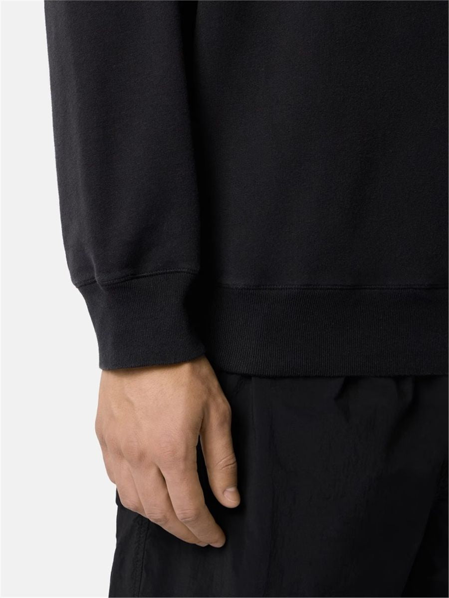 Regular-fit collared sweatshirt with chest pockets-STONE ISLAND-Verso