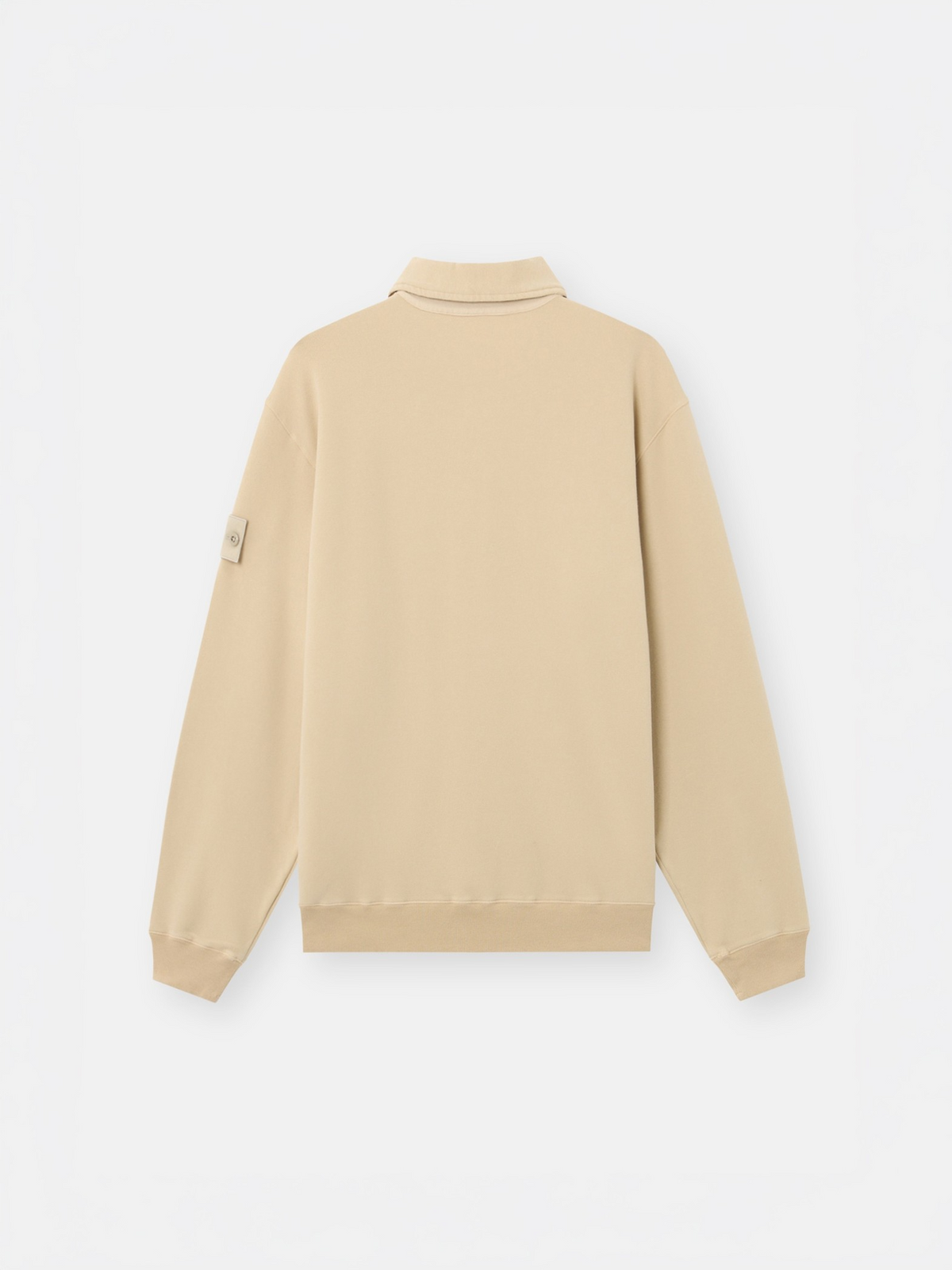 Regular-fit collared sweatshirt with chest pockets-STONE ISLAND-Verso