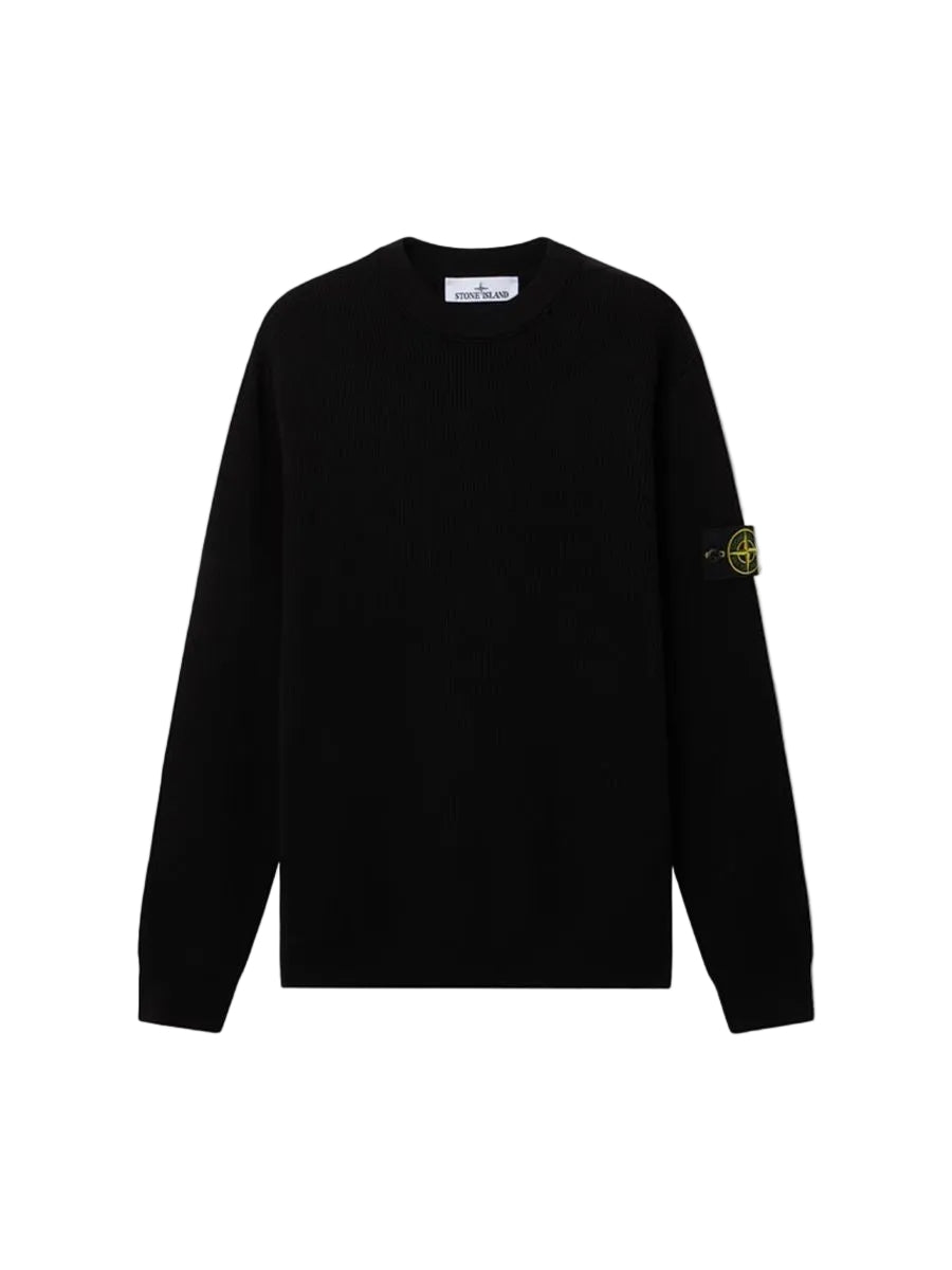 Regular-fit crewneck jumper-STONE ISLAND-311386-XS-Verso