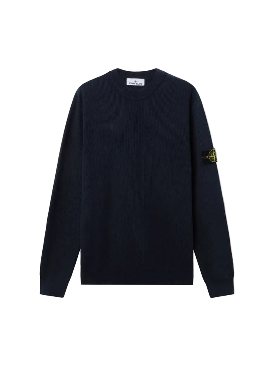 Regular-fit crewneck jumper-STONE ISLAND-311387-XS-Verso