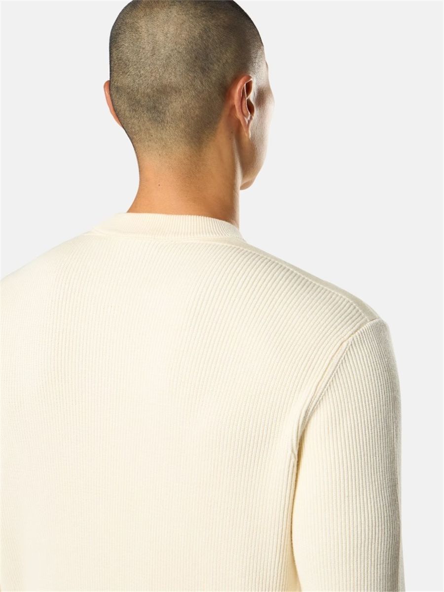 Regular-fit crewneck jumper-STONE ISLAND-Verso