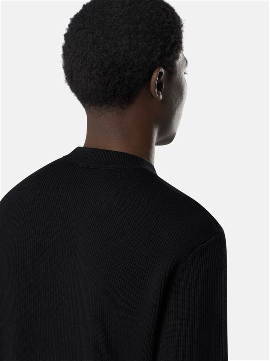 Regular-fit crewneck jumper-STONE ISLAND-Verso