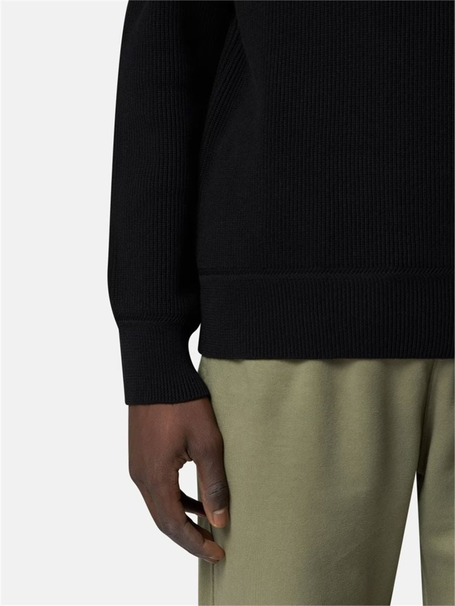 Regular-fit crewneck jumper-STONE ISLAND-Verso