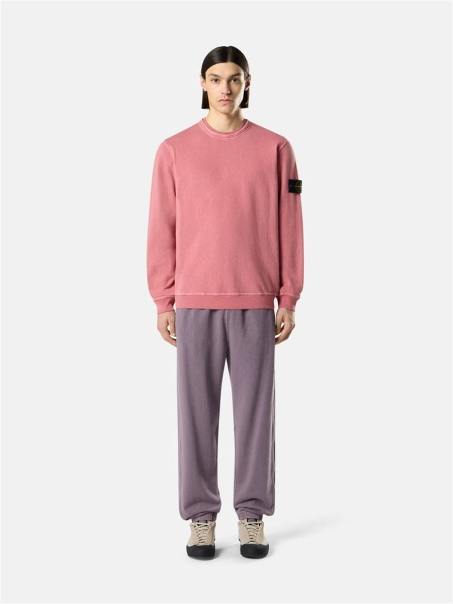 Regular-fit crewneck sweatshirt-STONE ISLAND-Verso