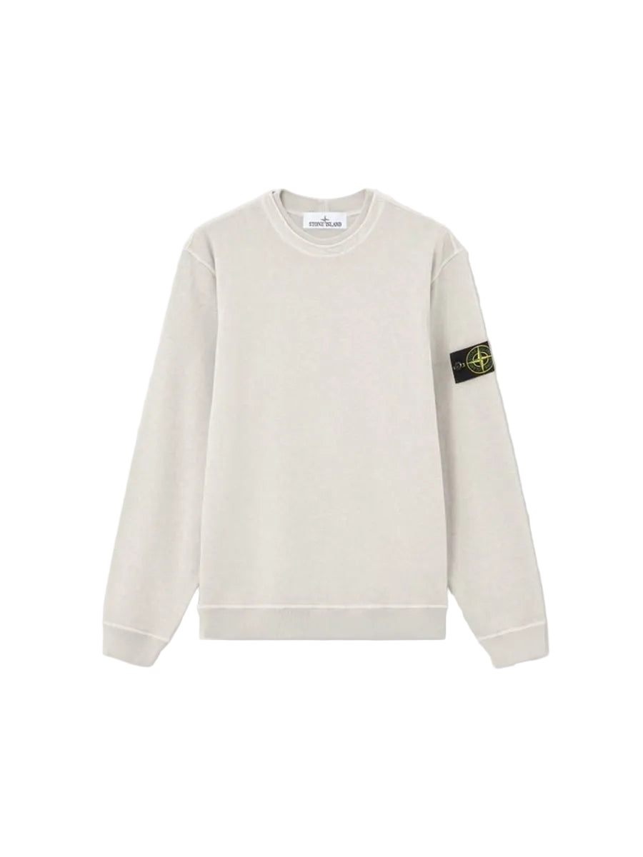 Regular-fit crewneck sweatshirt-STONE ISLAND-305461-S-Verso