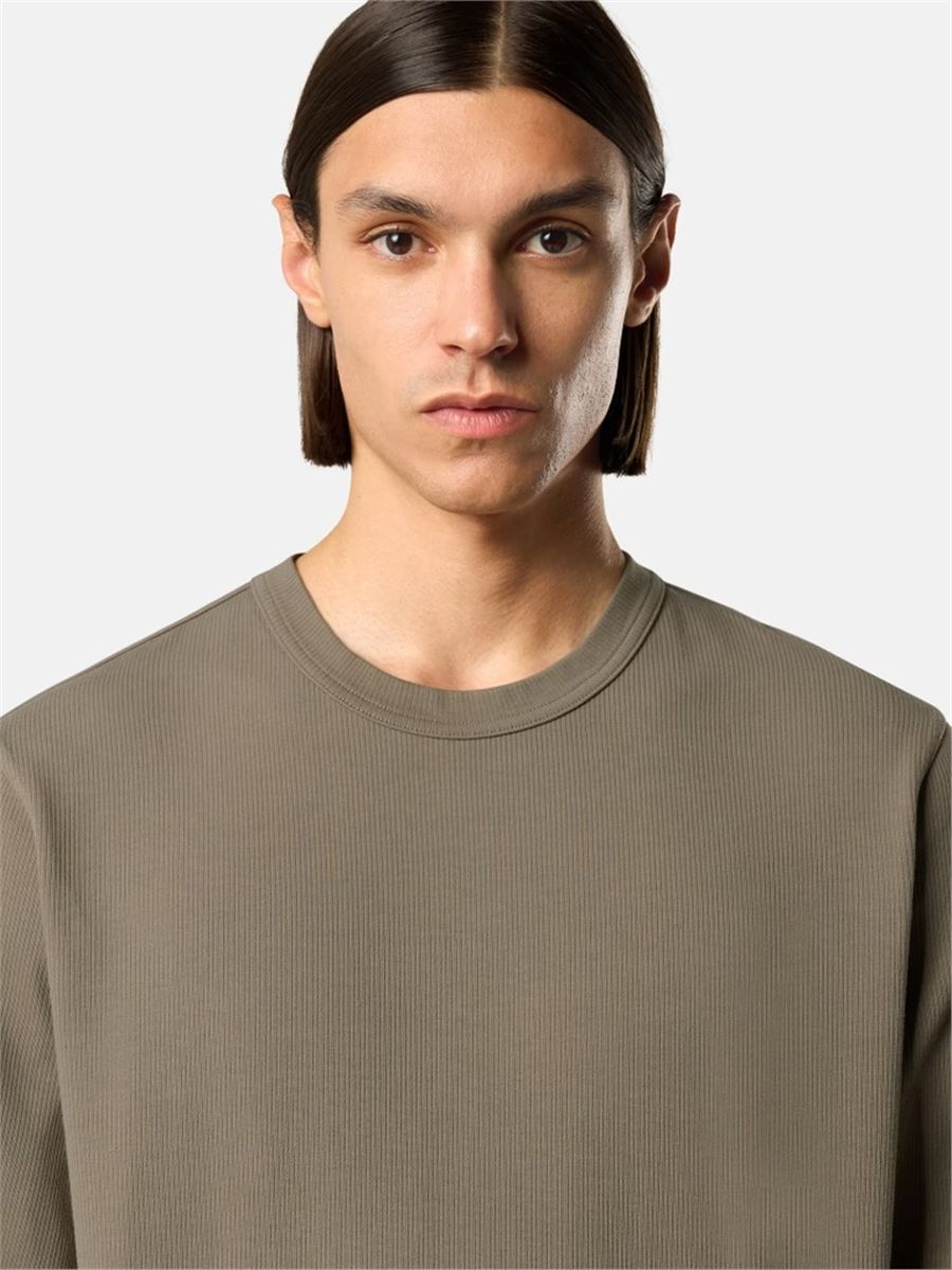 Regular-fit crewneck sweatshirt-STONE ISLAND-Verso