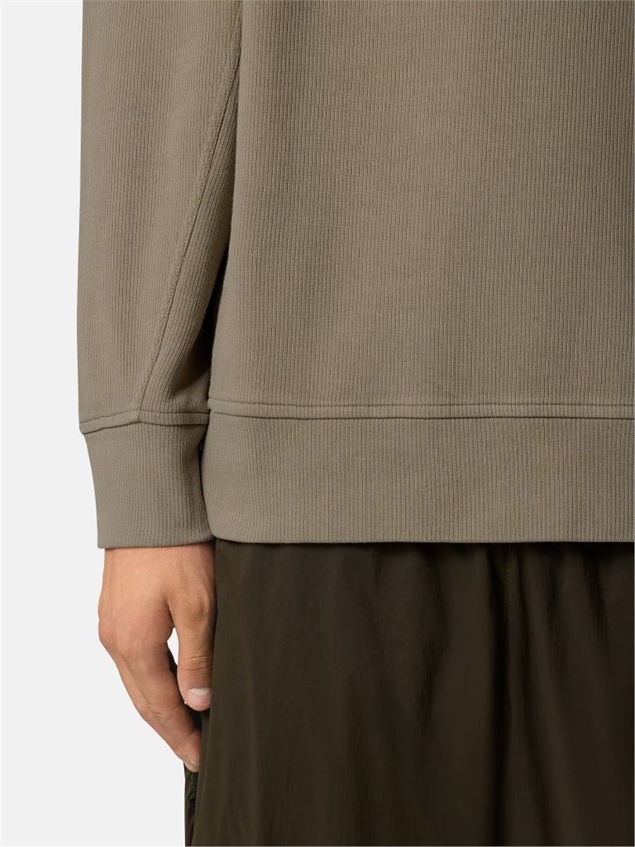 Regular-fit crewneck sweatshirt-STONE ISLAND-Verso