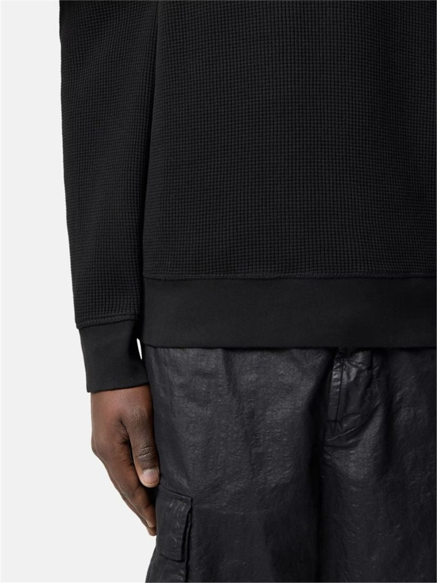 Regular-fit crewneck sweatshirt-STONE ISLAND-Verso