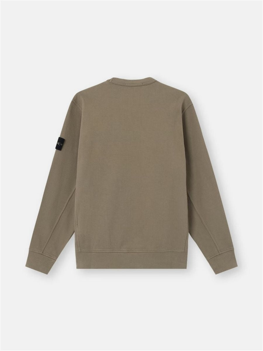 Regular-fit crewneck sweatshirt-STONE ISLAND-Verso