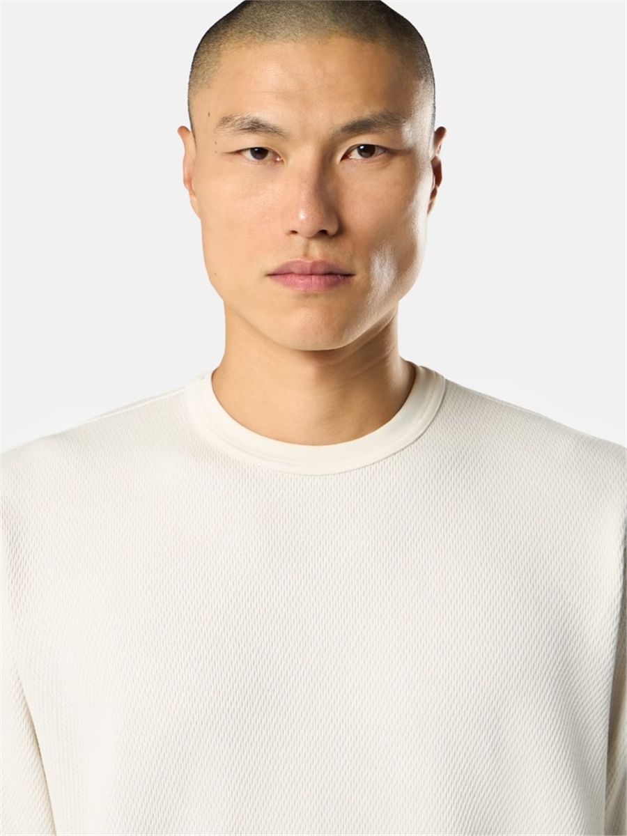 Regular-fit crewneck sweatshirt with elasticated trims-STONE ISLAND-Verso