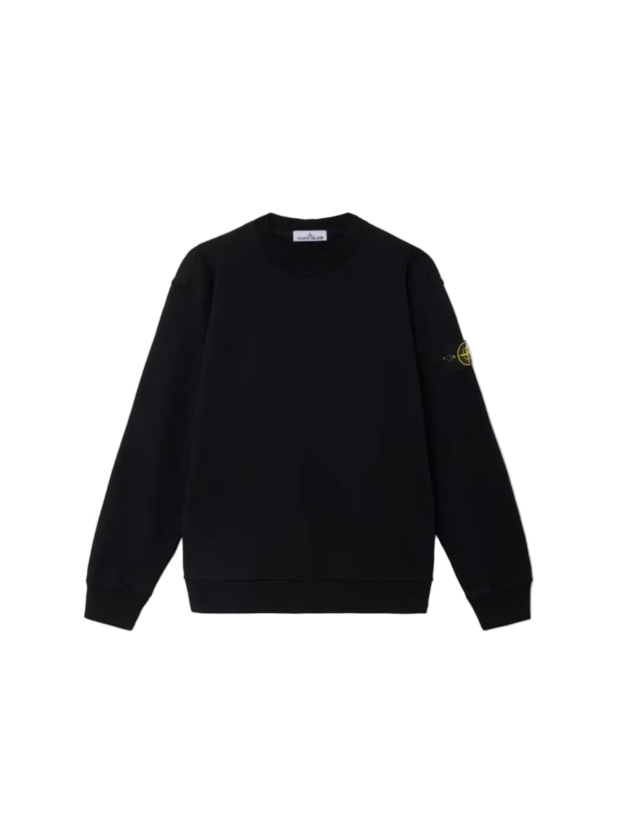 Regular-fit crewneck sweatshirt with raglan sleeves-STONE ISLAND-311408-S-Verso