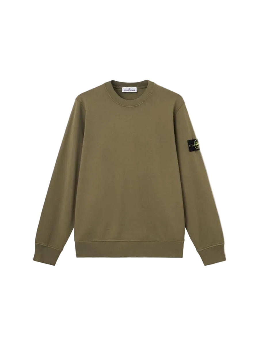 Regular-fit crewneck sweatshirt with raglan sleeves-STONE ISLAND-311409-S-Verso