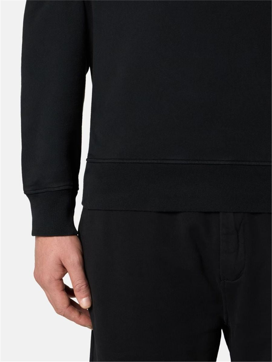 Regular-fit crewneck sweatshirt with raglan sleeves-STONE ISLAND-Verso