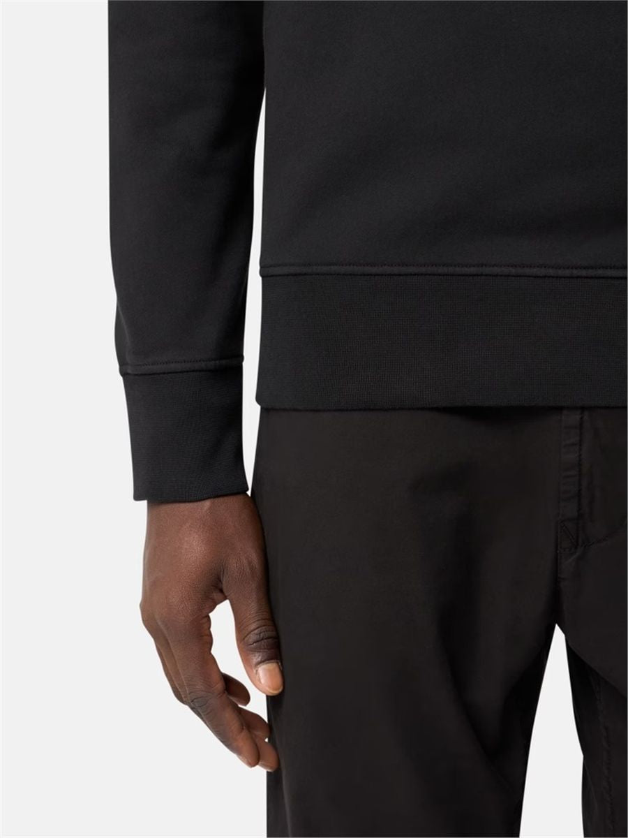 Regular-fit half-zip sweatshirt-STONE ISLAND-Verso