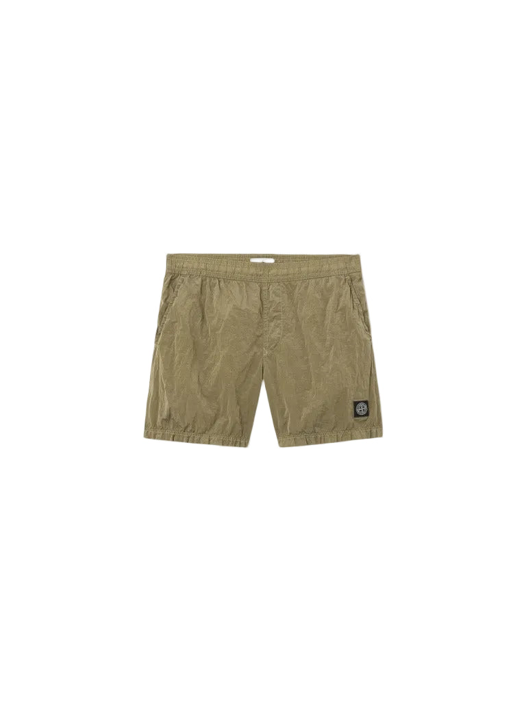 Regular-fit mid-length swim shorts with pockets-STONE ISLAND-311428-S-Verso