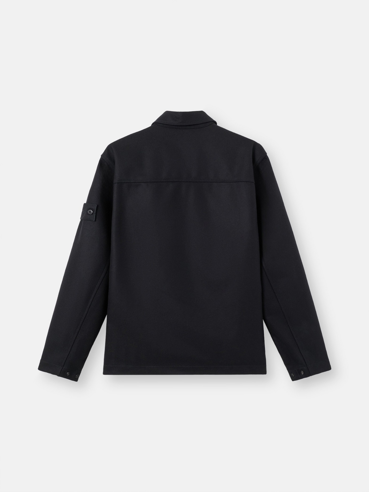 Regular-fit overshirt with chest pocket-STONE ISLAND-Verso