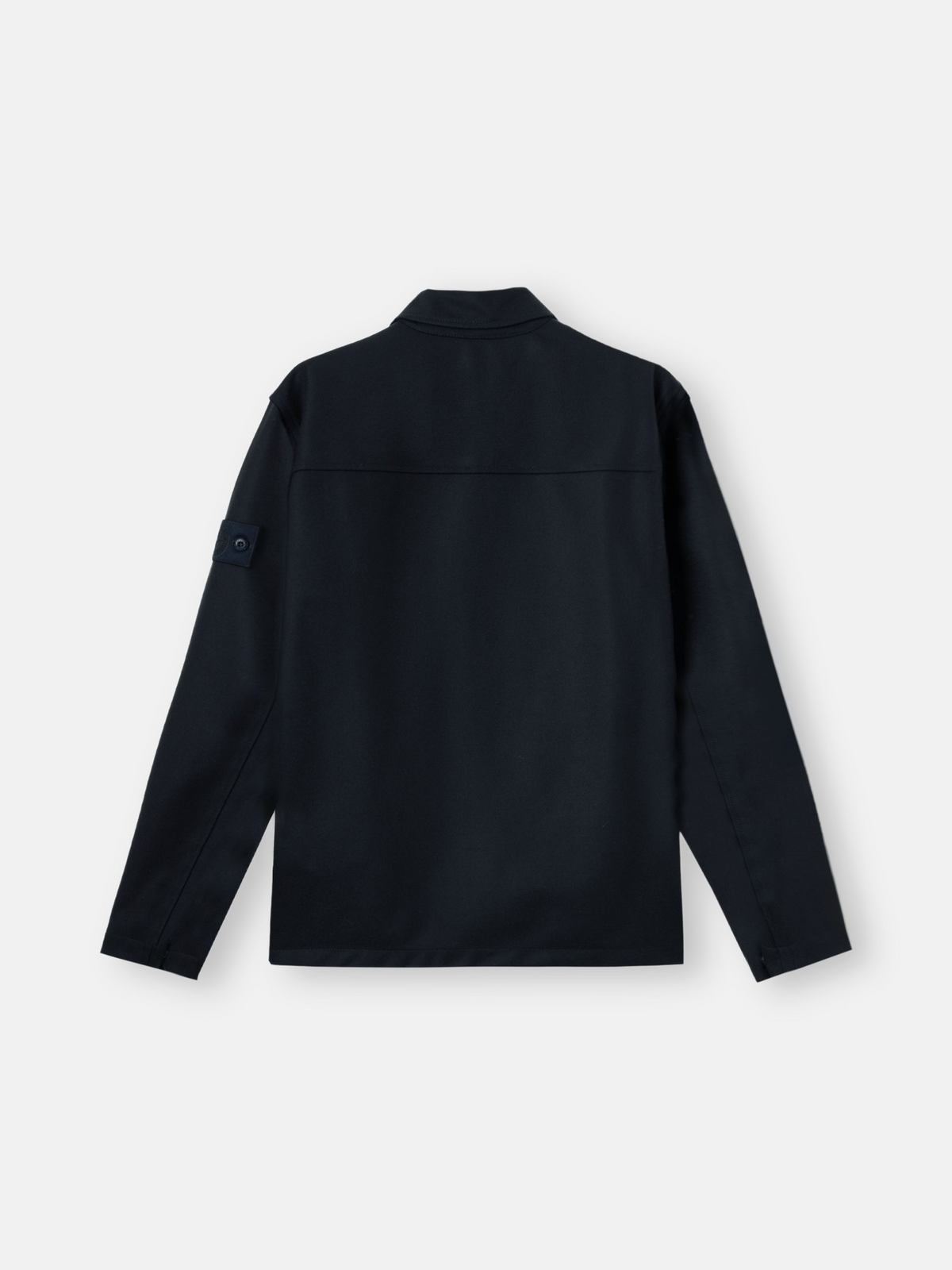 Regular-fit overshirt with chest pocket-STONE ISLAND-Verso