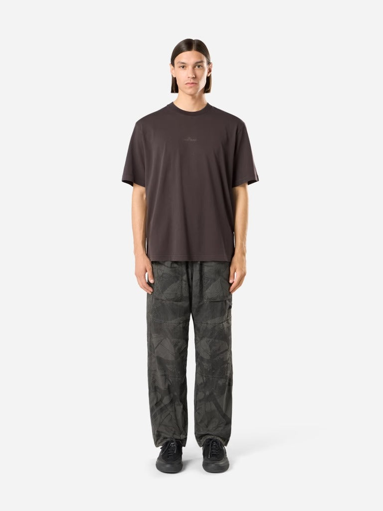 Regular-Fit T-Shirt with Camo Print-STONE ISLAND-Verso