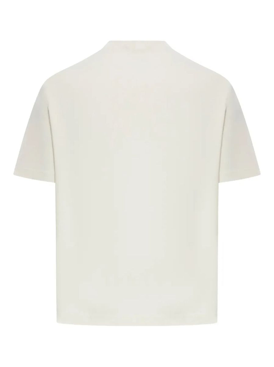Regular-fit t-shirt with compass patch-STONE ISLAND-Verso