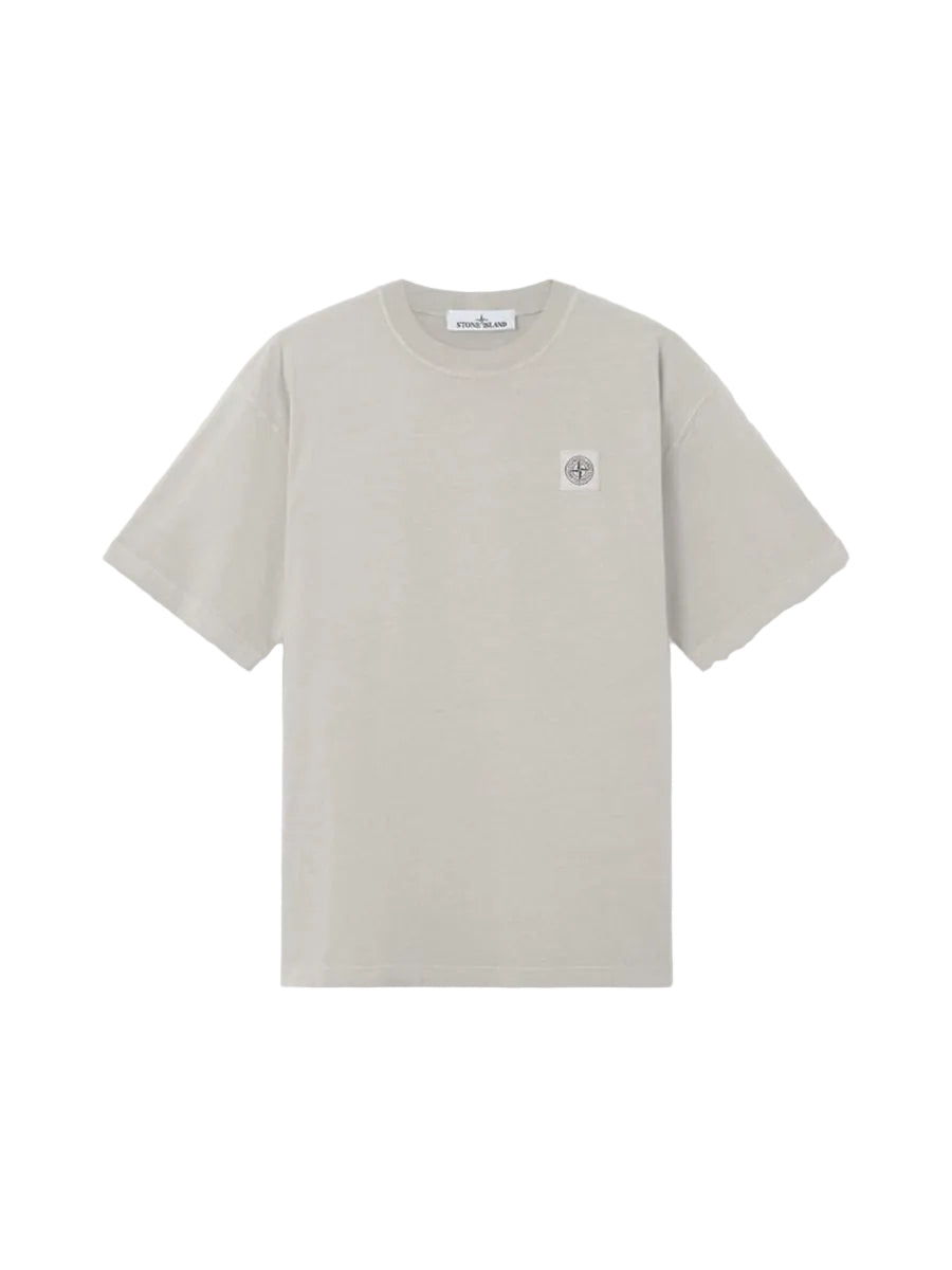 Regular-fit t-shirt with compass patch-STONE ISLAND-Verso