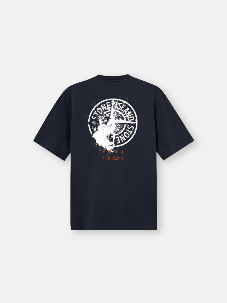 Regular-fit t-shirt with ‘desert’ print-STONE ISLAND-Verso