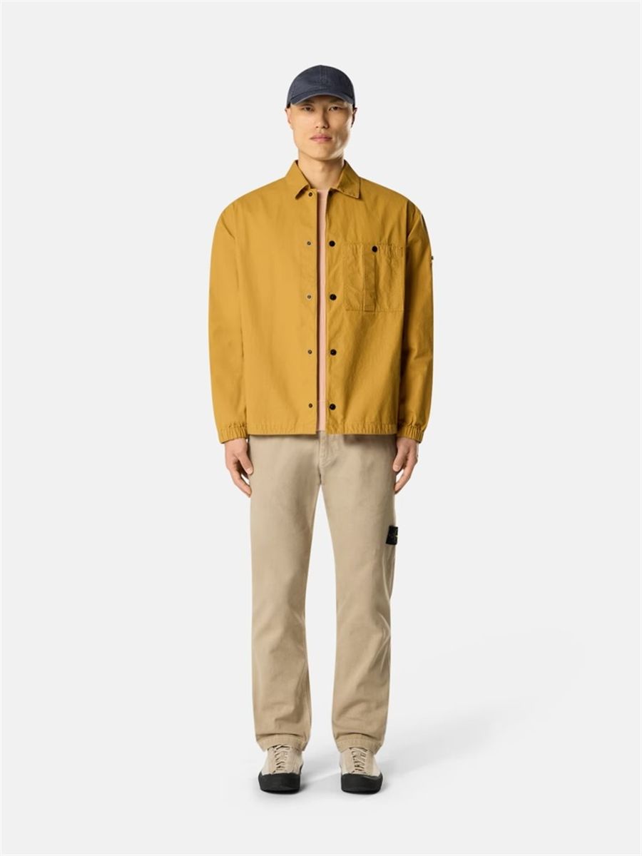 Regular-fit trousers with utility pocket-STONE ISLAND-Verso