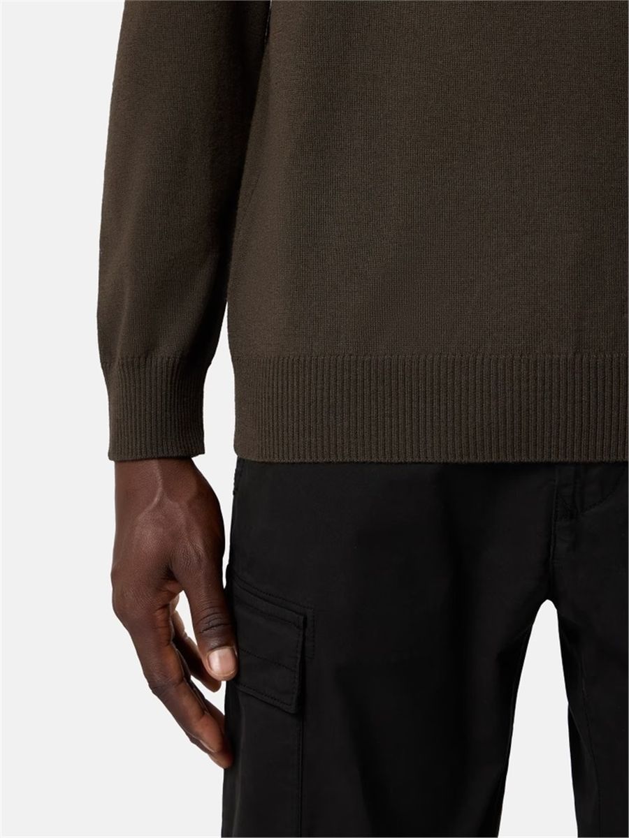 Regular-fit turtleneck jumper-STONE ISLAND-Verso
