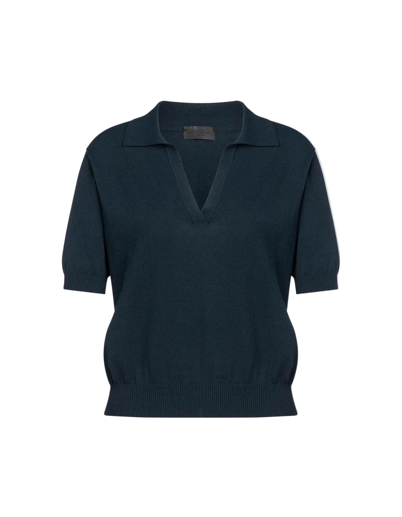 Regular-fit viscose polo shirt-DONDUP-305394-40-Verso