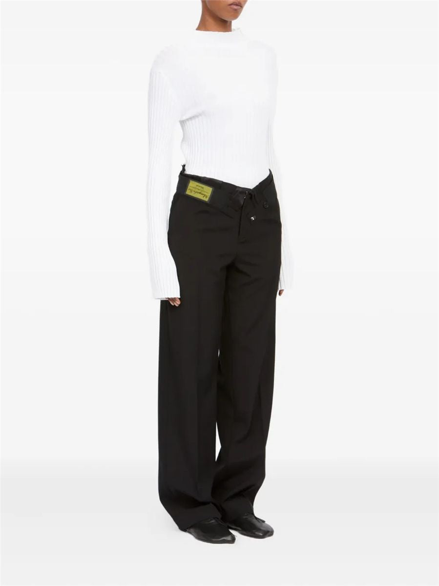 Reverse waistband trousers-MM6-Verso