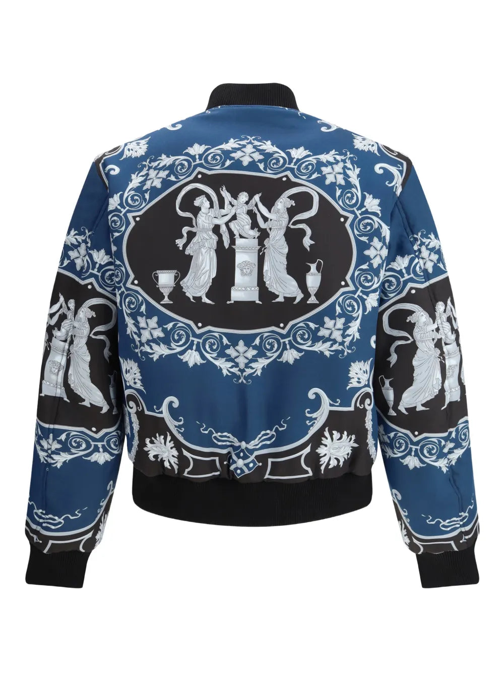 Reversible bomber jacket-VERSACE-Verso