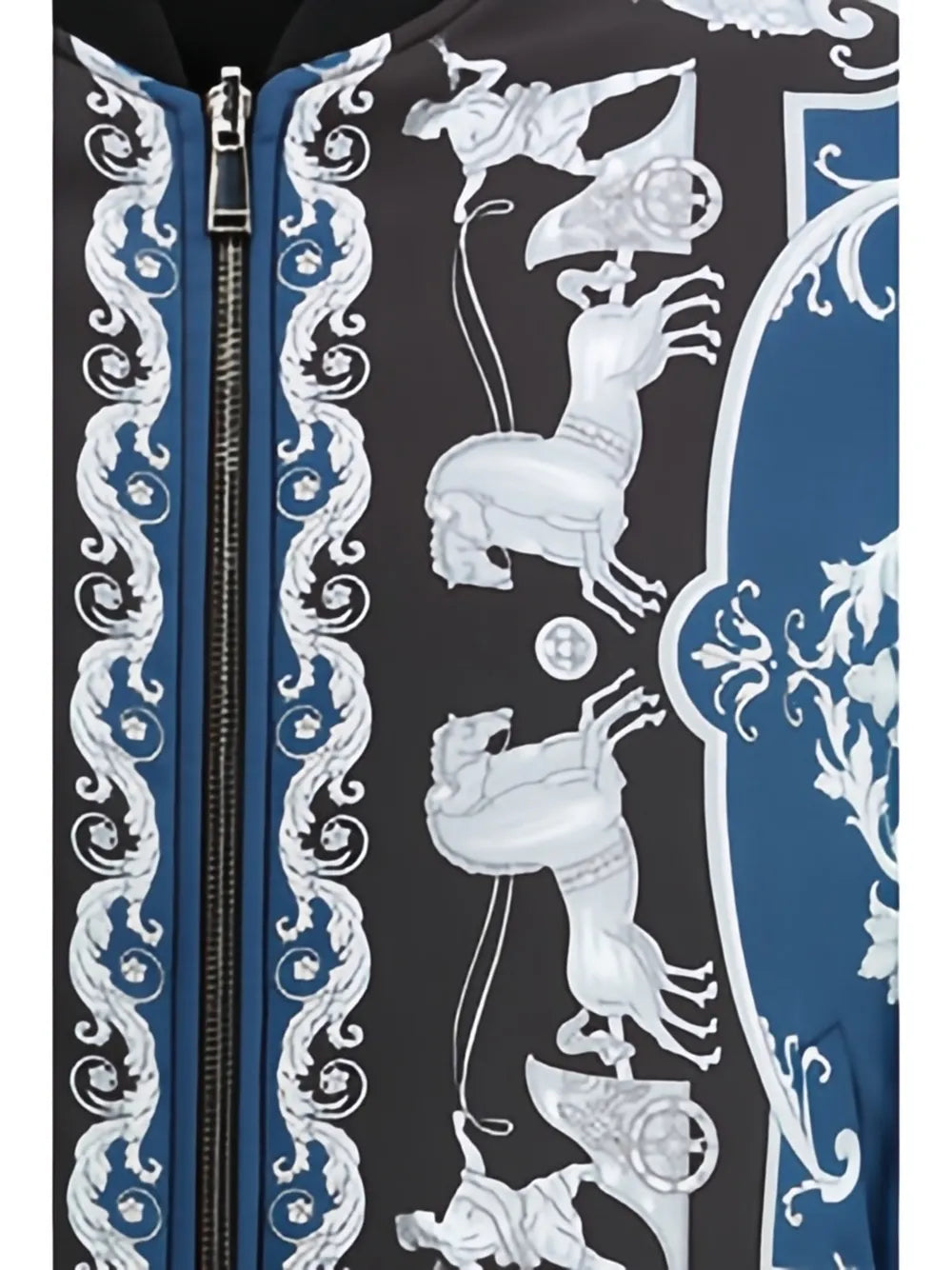 Reversible bomber jacket-VERSACE-Verso