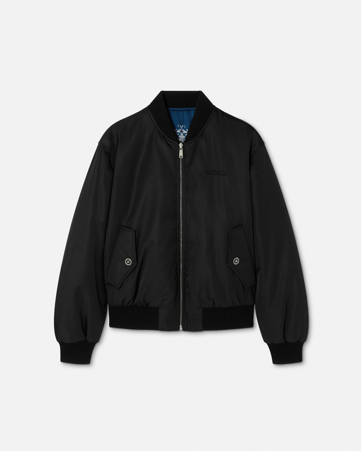 Reversible Bomber Jacket-VERSACE-Verso