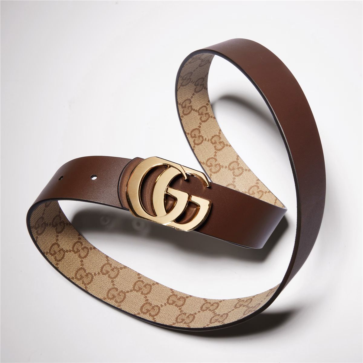 Reversible cut gg marmont belt-GUCCI-Verso
