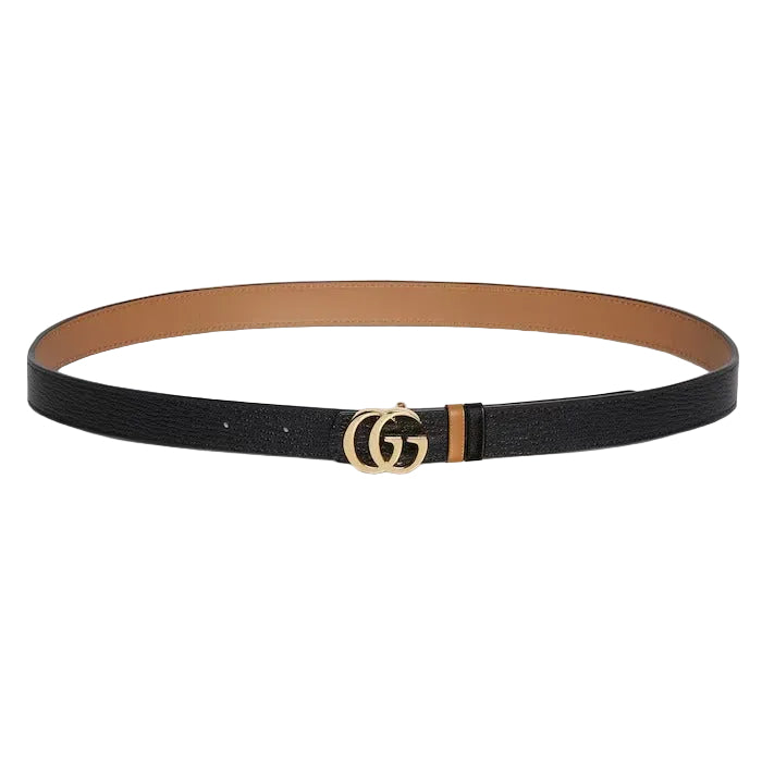 Reversible gg marmont thin belt-GUCCI-Verso