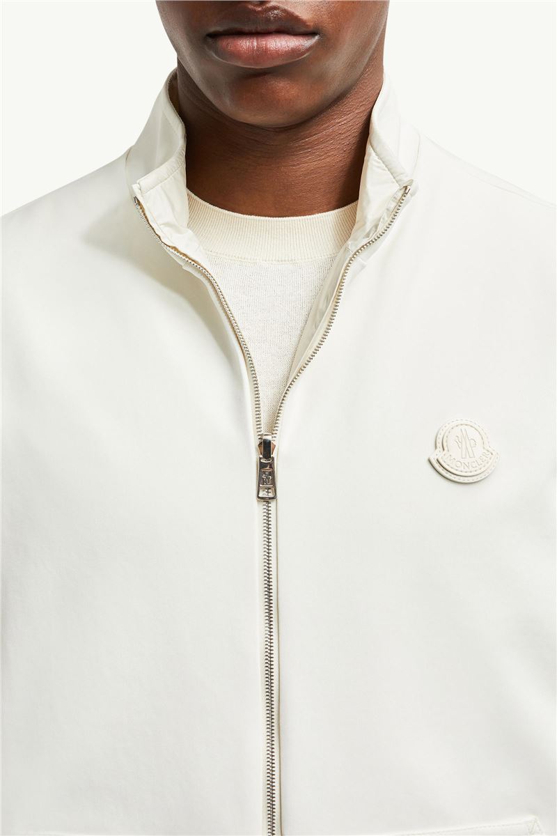 reversible padded cotton gilet-MONCLER-Verso